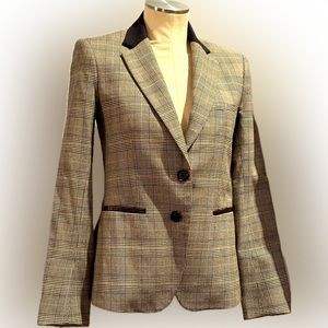 Veronica Beard Plaid Blazer